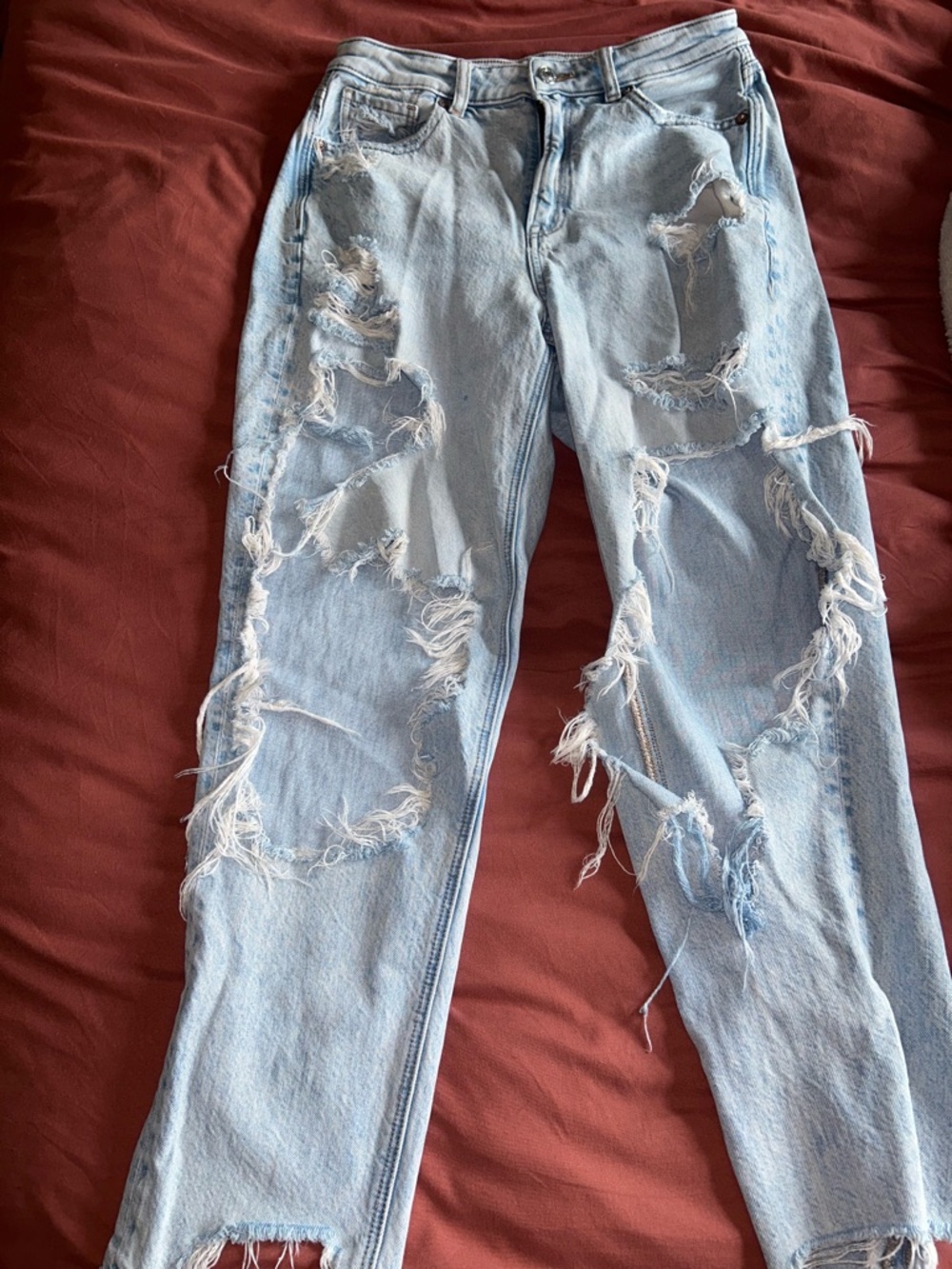 American Eagle Outfitters Light Blue Denim Jeans